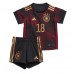 Germany Jonas Hofmann #18 Replica Away Stadium Kit for Kids World Cup 2022 Short Sleeve (+ pants)
